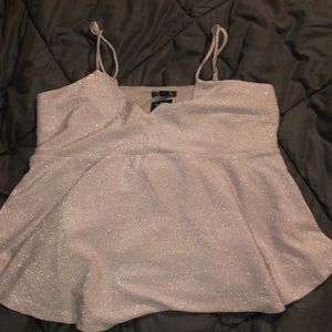 Sparkly tank top